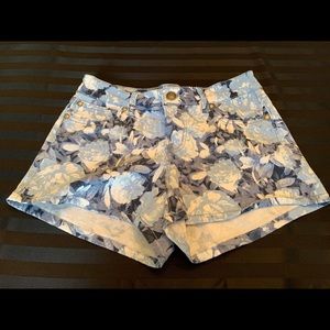 Jessica Simpson Floral Jean Shorts